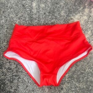 PINK High-Waisted Bikini Bottoms